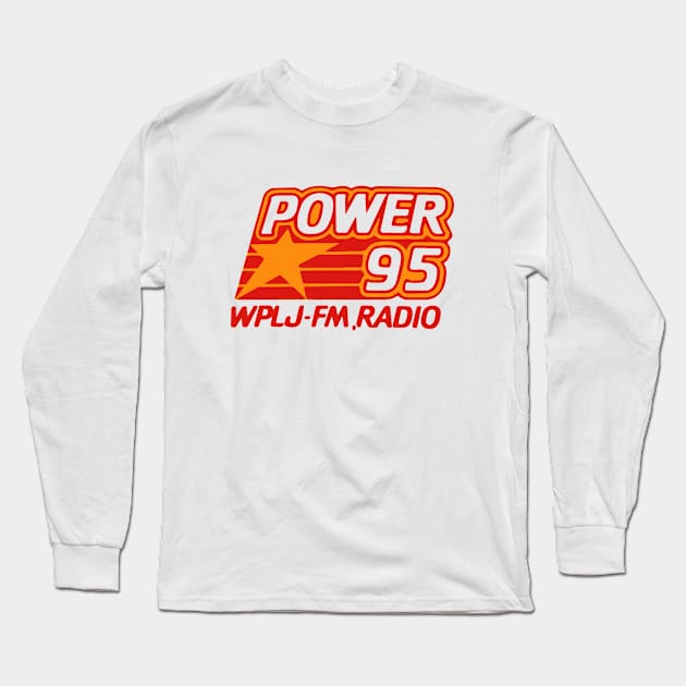 WPLJ Radio Long Sleeve T-Shirt by deadright